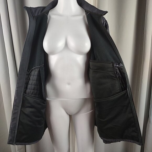 WearGuard Exclusively Aramark Women's Gray Quilted Soft Shell Jacket Size Large - Picture 5 of 16